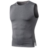 Moisture Wicking Tank Top Fitness Vest round Neck Waistcoat