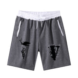 Vlone Shorts Printed Shorts Men'S Summer Loose Sports And Leisure