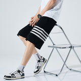 Men White Shorts Men's Shorts Summer Casual Casual Sports Pants Loose