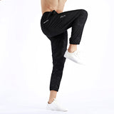 Sweat Wicking Pants Zipper Waist of Trousers Elastic Design Ankle-Tied
