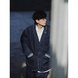 Men Denim Jackets Suit Denim Jacket Retro