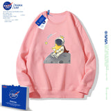 Nasa Children Hoodie Nasa Sweater Children'S Clothing Autumn Loose Round Neck Base