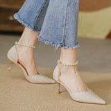 Nude Heels for Wedding Women's Stiletto Heel High Heels