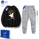 Nasa Children Sweater & Pant Set Nasa Children'S Sweatshirt Suit Sports Spring And Autumn