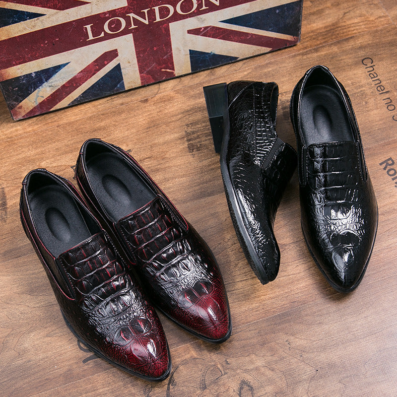 Men's Loafers Relaxedfit Slipon Loafer Men Shoes Fall Men's Business Formal Leather Shoes Retro Casual Men's Shoes