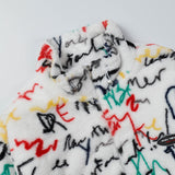 Cardigan Baseball Jacket Autumn and Winter Imitation Rabbit Fur plus Cotton Cotton Coat Jacket