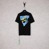Off White T Shirt Ow Short Sleeve Tshirt Men'S Cotton Arrow Print Owt