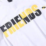 Vlone T Shirt Spring And Summer Men'S Shirt Special Multicolor Letter Circle Short Sleeve
