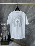 CHH Chrome Hearts T Shirts Sanskrit Cross Virtual Three-Dimensional