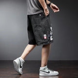 Men Jorts Summer Men's Jeans Shorts Loose Casual