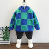 Toddler Boys Sweater Boys' Sweater Autumn Winter Sweater Handsome
