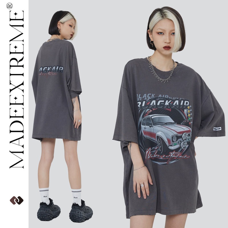 Y2g Shirts for Boys Retro Summer Short Sleeve Men's Printed T-shirt