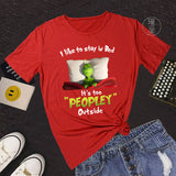 Men and Women Grinch Shirt Christmas Short Sleeve T-shirt