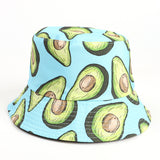 Bucket Hat Fishing Cap Cotton Print Fisherman Hat Flower Fashion Basin Hat for Men and Women Casual Sun Hat