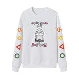 Squid Game Costume Crew Neck Casual Hooded Sweater for Men and Women
