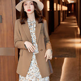 Interview Suit Women Casual Small Suit Coat Female Spring Autumn