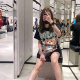 Moschino T Shirt Printed T-Shirt Women Loose Comfort And Casual