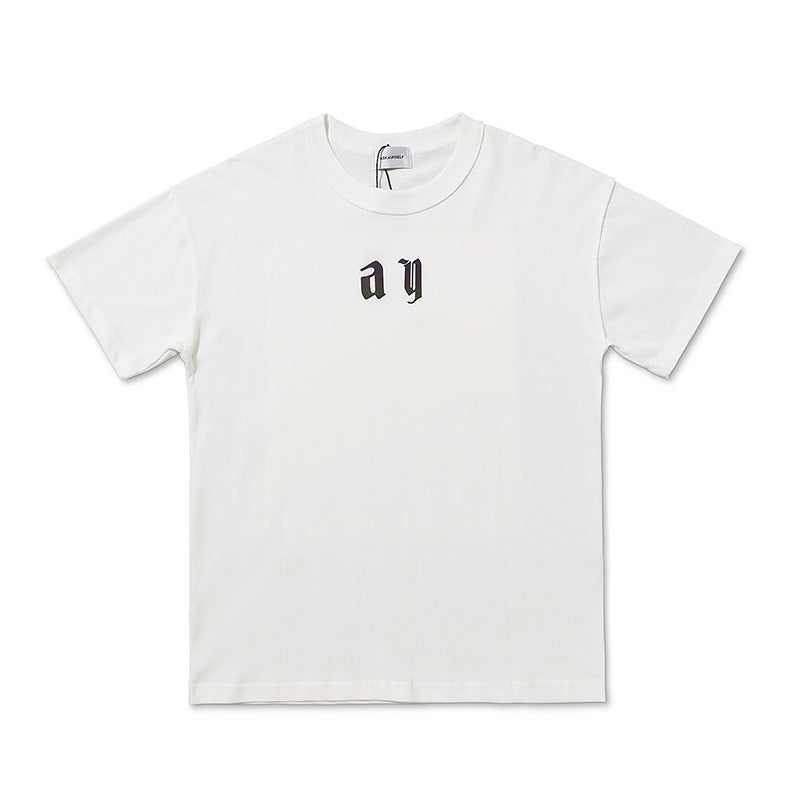 Askyurself T Shirt Short-Sleeved Men's and Women's Water Short-Sleeved T-shirt