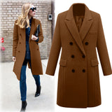 Naomi Watts Gypsy Outfits Autumn and Winter plus Size Woolen Women's Coat