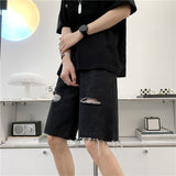 Men Denim Shorts Men's Shorts Summer Pants
