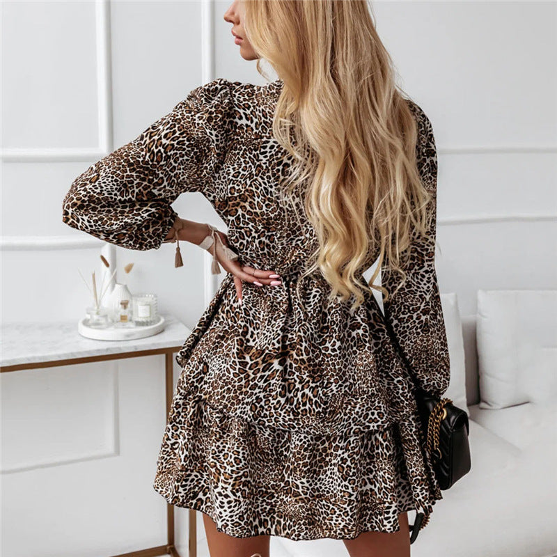 Coachella Music Festival Outfits Printed Leopard Print Daily Sexy Skirt