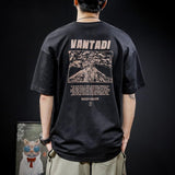 Y2g Shirts for Boys Summer Pure Cotton Retro Short Sleeve T-shirt Men's Loose