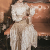 Coachella Music Festival Outfits Gorgeous Vintage Lace Velvet Dress