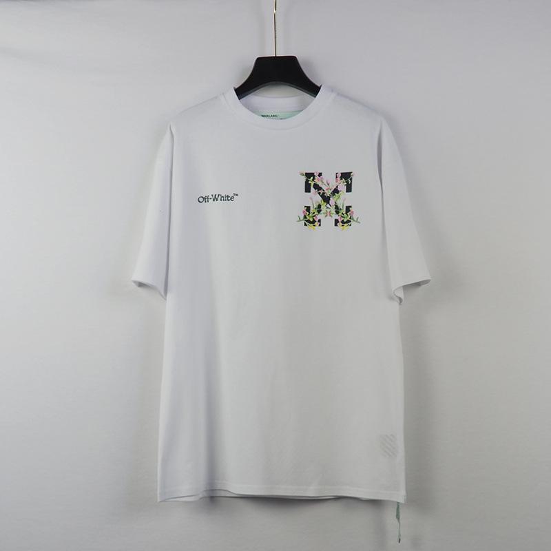 Off White T Shirt Ow. Off Cotton Round Neck Tshirt For Men And Women Owt
