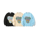 Man Fall Outfits Couple's T-shirt Autumn and Winter Loose Casual Long Sleeves Men's T-shirt
