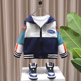 Toddler Boys Jackets Boys' Coat Spring and Autumn Jacket Hooded