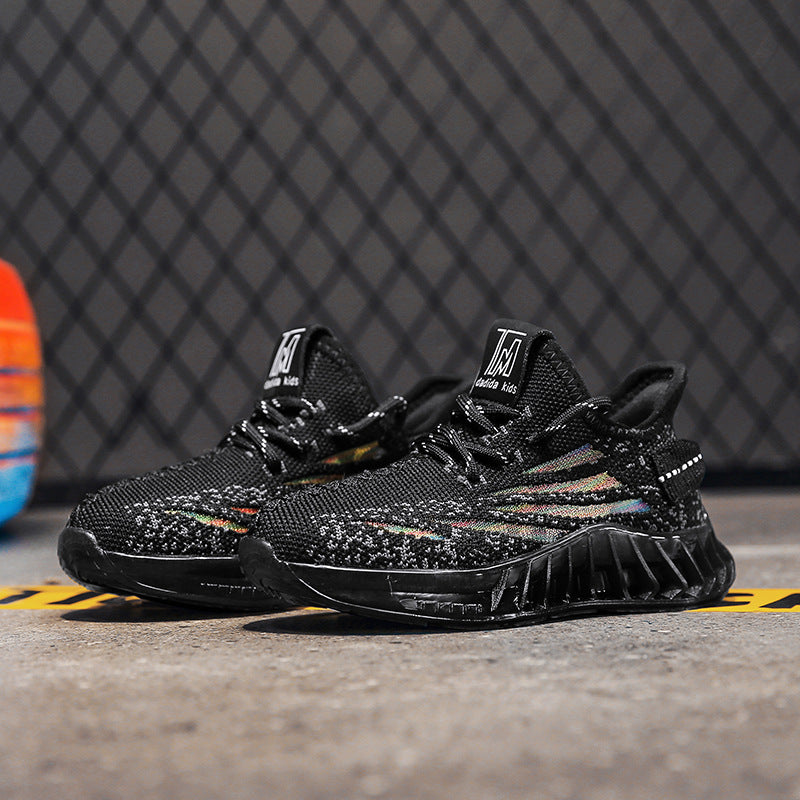 designer Sneaker Shoes Spring Fashion Children's Shoes Individual Breathable Medium and Large Children's Casual Shoes