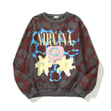 Nirvana Hoodie Justin Biber Hip Hop Angel Heart Printing Sweater