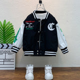Toddler Boys Jackets Children's Clothing Boys' Baseball Jacket Casual Jacket Spring Clothing