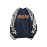Crew Neck Sweatshirts for Men Men's Autumn round Neck Loose Sweater Men's Pullover