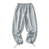 Grey Sweatpants Spring and Autumn New Gray Sports Pants Men's Loose