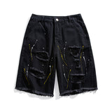 Men Jorts Summer Loose Casual Retro Shorts Men