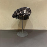 Yankee and Dogers Winter Hat Cap Autumn and Winter Beret Vintage Embroidered Hat