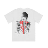 Skull T Shirt Design Skull Hip-Hop Fashionable Brand