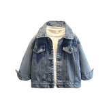 Toddler Boys Jackets Boys' Denim Jacket Spring and Autumn
