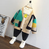 Toddler Boys Sweater Men's Cardigan Sweaters Autumn