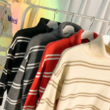 Men 'S Jackets Autumn And Winter Striped Sweater Men 'S Loose