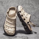 Crocs Hole Shoes Men's Trendy Outdoor Men's Slippers Summer Outdoor Slippers Men's