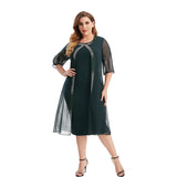 African Dashiki Dress Summer Women's Slim Fit Fashion Dress