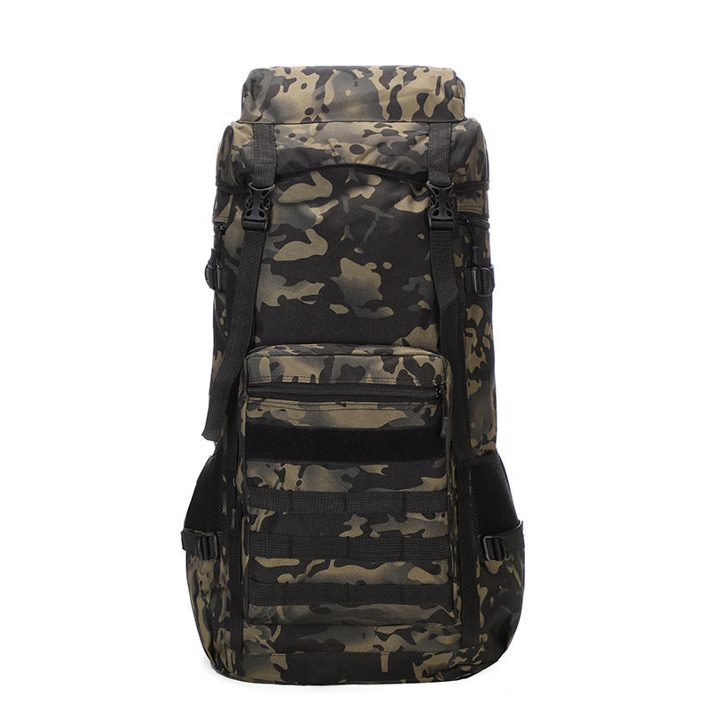 Hiking Backpacks 70 L Camouflage Hiking Backpack Men's Large Capacity Backpack