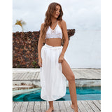Coachella Music Festival Outfits Summer Vacation Sexy See-through Sexy Beach Dress