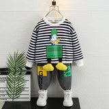 Toddler Boys Sweater Boys Autumn Clothing Two-Piece Fashion Children's Clothing