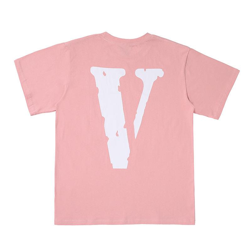 Vlone Short Sleeve Plus Size Casual Retro Sports Men'S Clothing