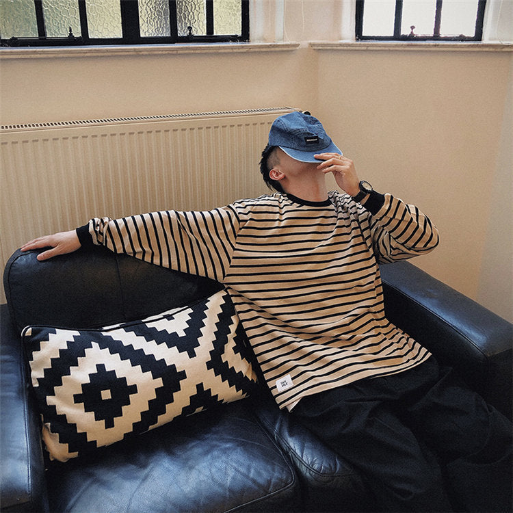 Men's Graphic Hoodies Men's Autumn Loose Sweater Men's