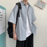 Men Shirts Short Sleeve Shirt Half Sleeve Shirt