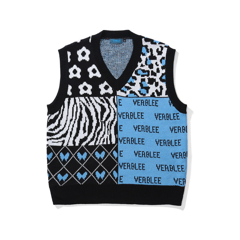 Men Sweater Vest Men's Sweater Outer Wear